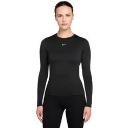 Nike Damen One Dri-Fit Fitted Top Long Sleeve schwarz