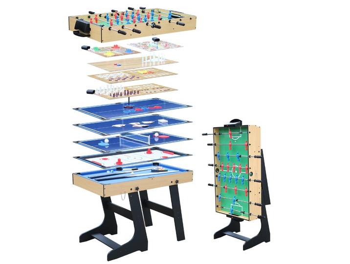 Table de Jeux 15 en 1 Pliable TOPLIFE