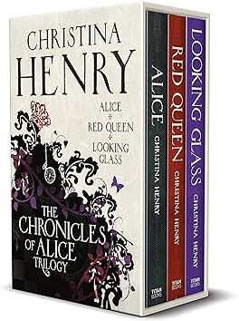Titan The Chronicles of Alice Trilogy Box Set by Christina Henry - Alice, Red Queen, Looking Glass - Paperback - Dark Fantasy Horror Adult Fiction