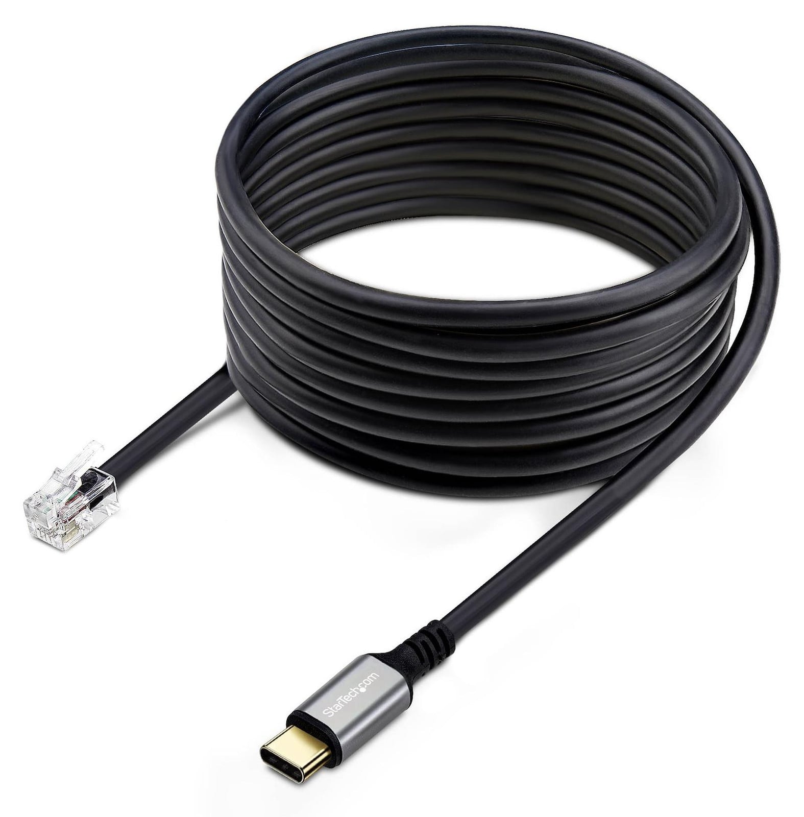 StarTech USB-C naar RJ9 adapter voor headset, 1,8m