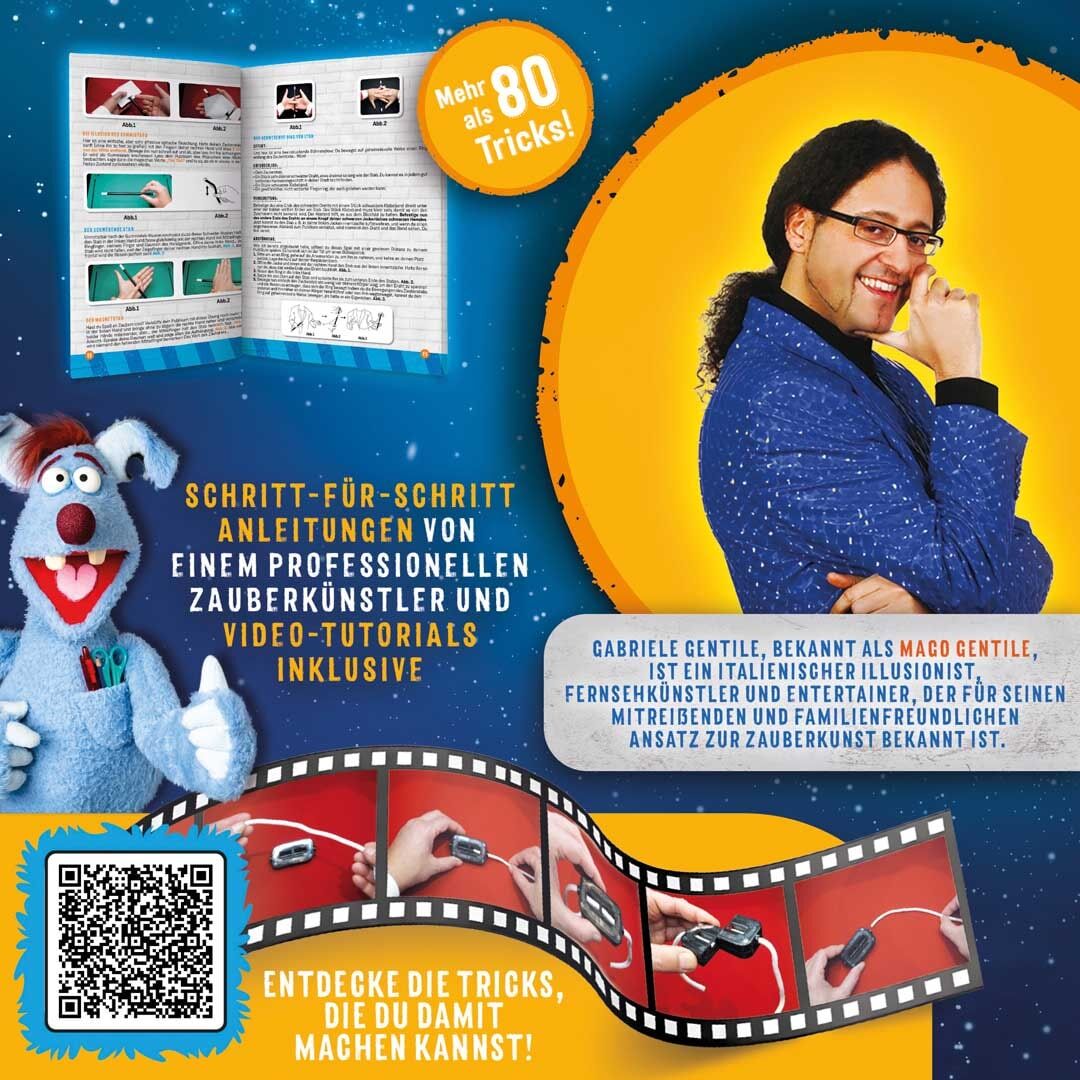 Zauberkasten LISCIANI "Woozle Goozle - Zauberschule - 35+ magische Tricks", bunt, Zauberkästen, Kinder, Zauberkasten
