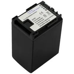 Akku für Canon FS 21, Typ BP-828, BP-827, BP-820, 2670 mAh