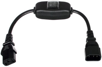 Rockboard Power Ace Master IEC On/Off noir