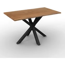 Esstisch Lesley in Holz Eiche massiv ca. 140x80 cm