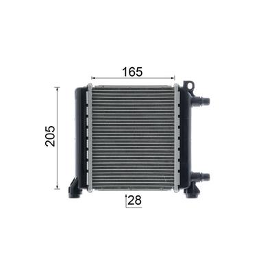 MAHLE Kühler, Motorkühlung CR 2596 000P für MINI