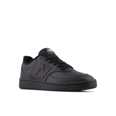 Sneaker NEW BALANCE "BB80", Jungen, Gr. 37, schwarz, Synthetik, Schuhe Sneaker, für Kinder und Jugendliche entwickelt, mit Gummilaufsohle
