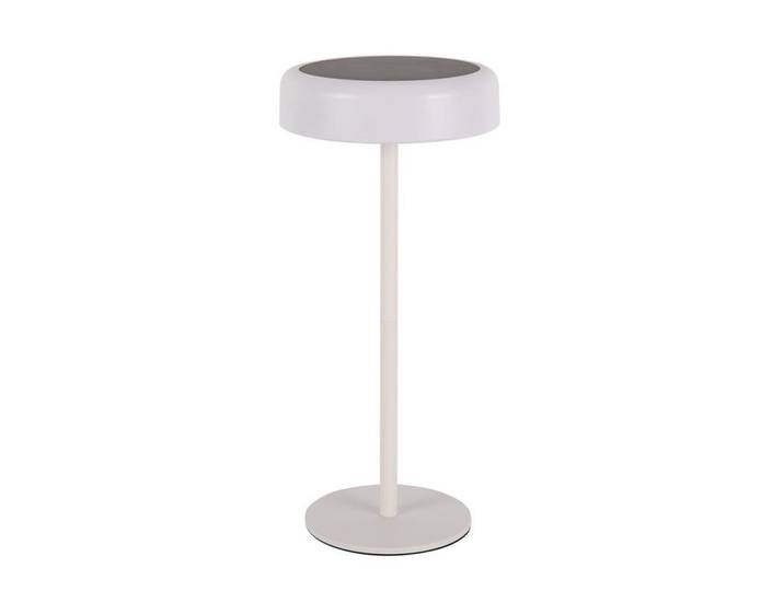 Nettlife Led-Tischleuchte Abegg 14/14/30cm, Weiß, Kunststoff, LED integrated, 14x30x14 cm, Lampen & Leuchten, Innenbeleuchtung, Tischlampen