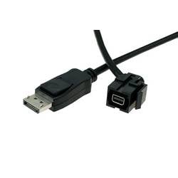 Bachmann 917.214 Displayport-Einbaumodul Keystone 1 St. 917214