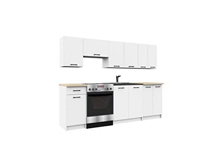 BDW Küche 240cm Küchenzeile Küchenblock