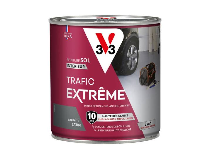 V33 Bodenfarbe Graphit 500 ml