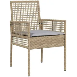 vidaXL, Gartentisch + Balkontisch, Oltonon (60 x 60 x 75 cm)