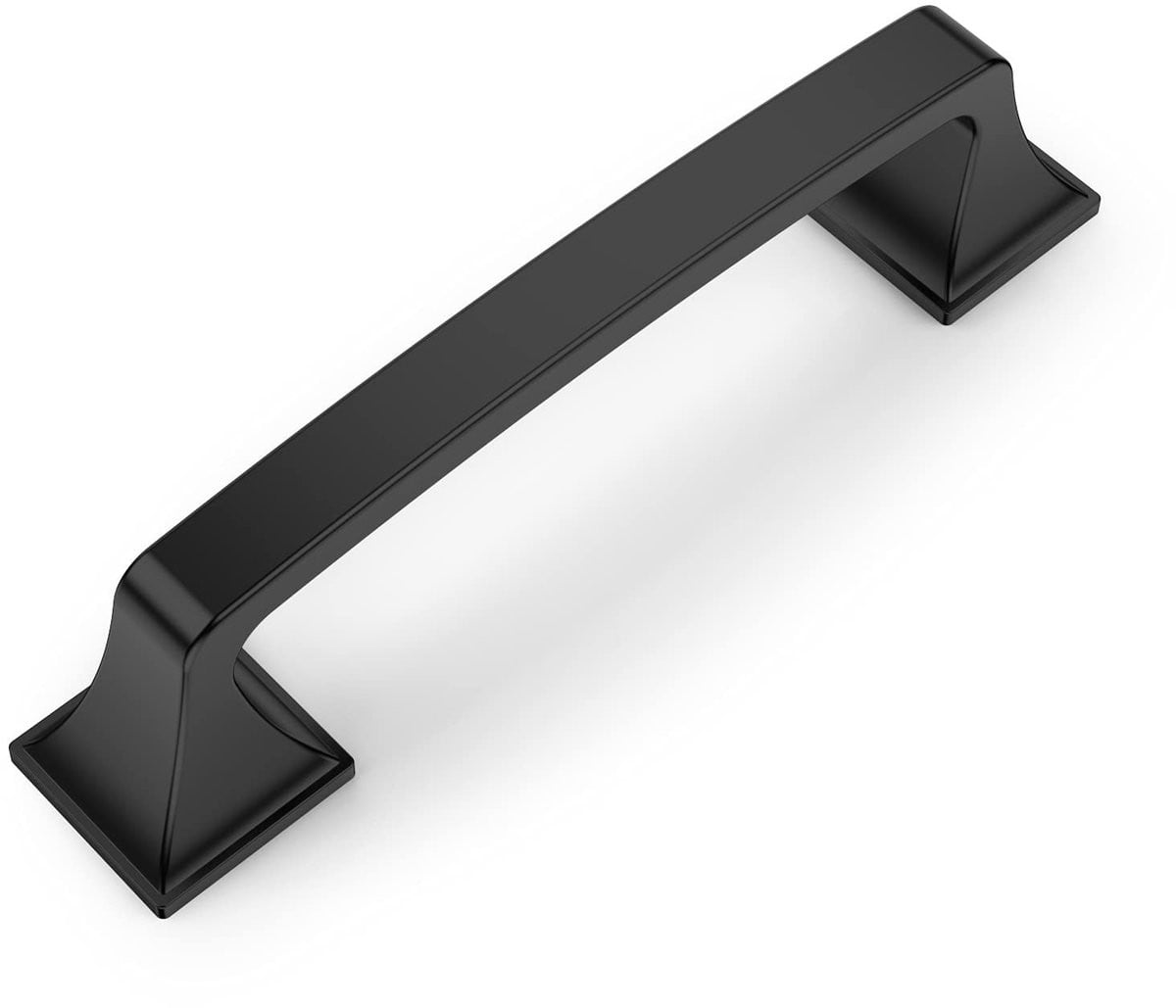 Omgoods 6 stuks Keuken kastgrepen Matte zwart Gatenafstand: 96 mm