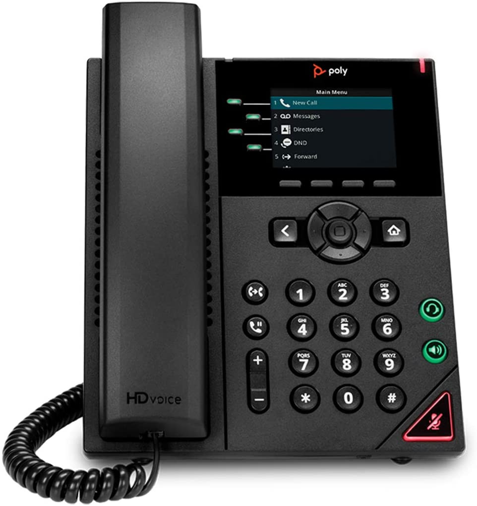 Poly VVX 250 zakelijke IP-telefoon - VoIP-telefoon
