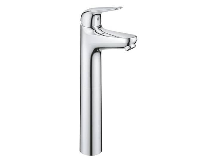GROHE Swift Mitigeur Monocommande Vasque à Poser\, Economie d'Eau\, Taille XL\, Version Rehaussée\, Installation Facile\, Chromé\, 24331001