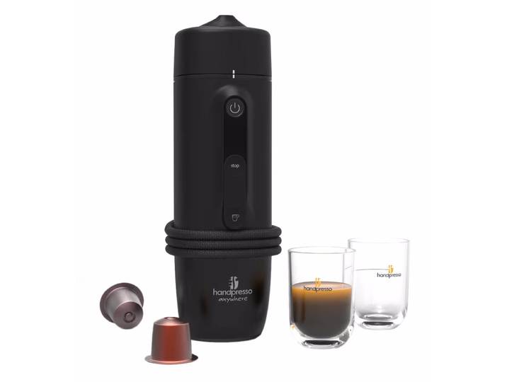 Handpresso Auto Capsule Espressomaschine für das Auto – Kapselmaschine Divers – schwarz