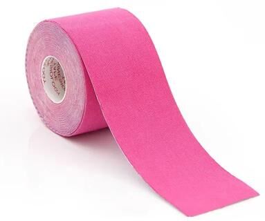 Inspired Finds Elastic Kinesiology Face Lifting Tape Roll For V Line Neck And Eye Area pink