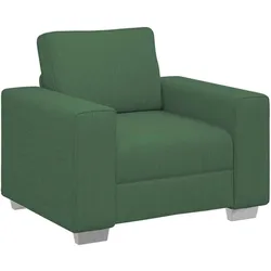 vidaXL Sessel Dunkelgrün 100x77x82 cm Cordstoff