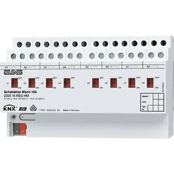 JUNG KNX Schaltaktor 8-fach REG Gehäuse 8TE 2308.16 REGHM