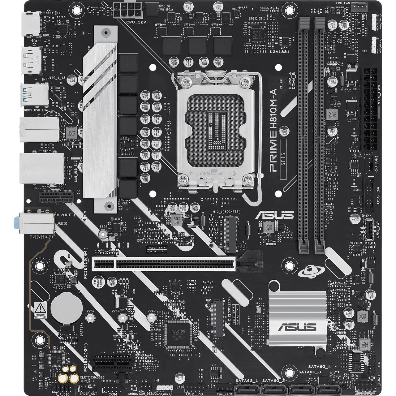 Asus Prime H810M-A-CSM Intel H810 So.1851 DDR5 mATX Retail