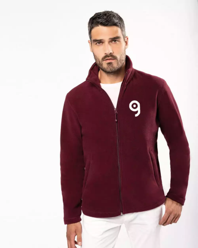 Micropile Uomo con Zip Intera, Anti-Pilling, 280g Personalizzate o neutre Kariban