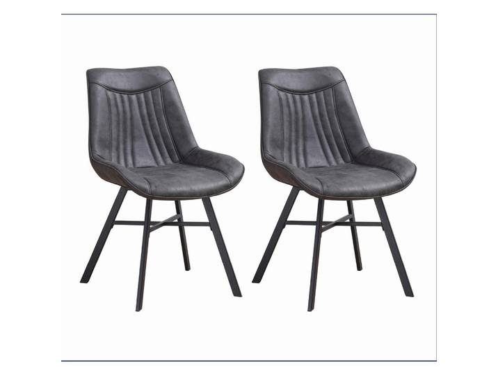 STUHL-SET Samuel Anthrazit, B: 53 cm