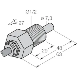 Turck Eintauchsensor FCS-GL1/2A4-NAEX