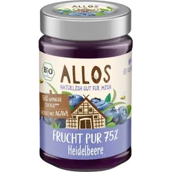 Allos Frucht Pur Heidelbeere bio 200g