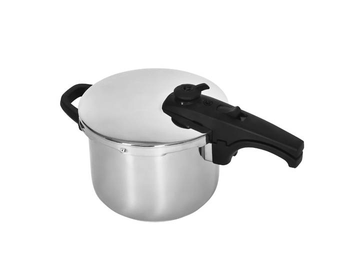 Schnellkochtopf Edelstahl 6L