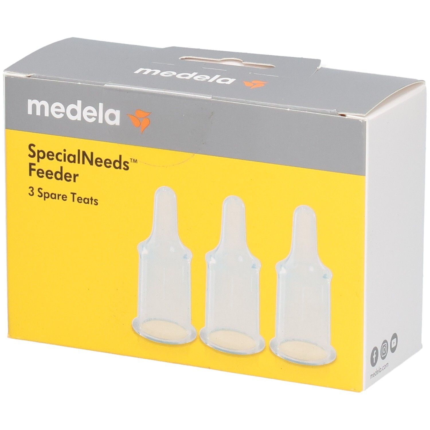 Medela SpecialNeeds Sauger Ersatzsauger 3 St