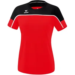 erima Change T-Shirt Damen rot/schwarz/weiß 38