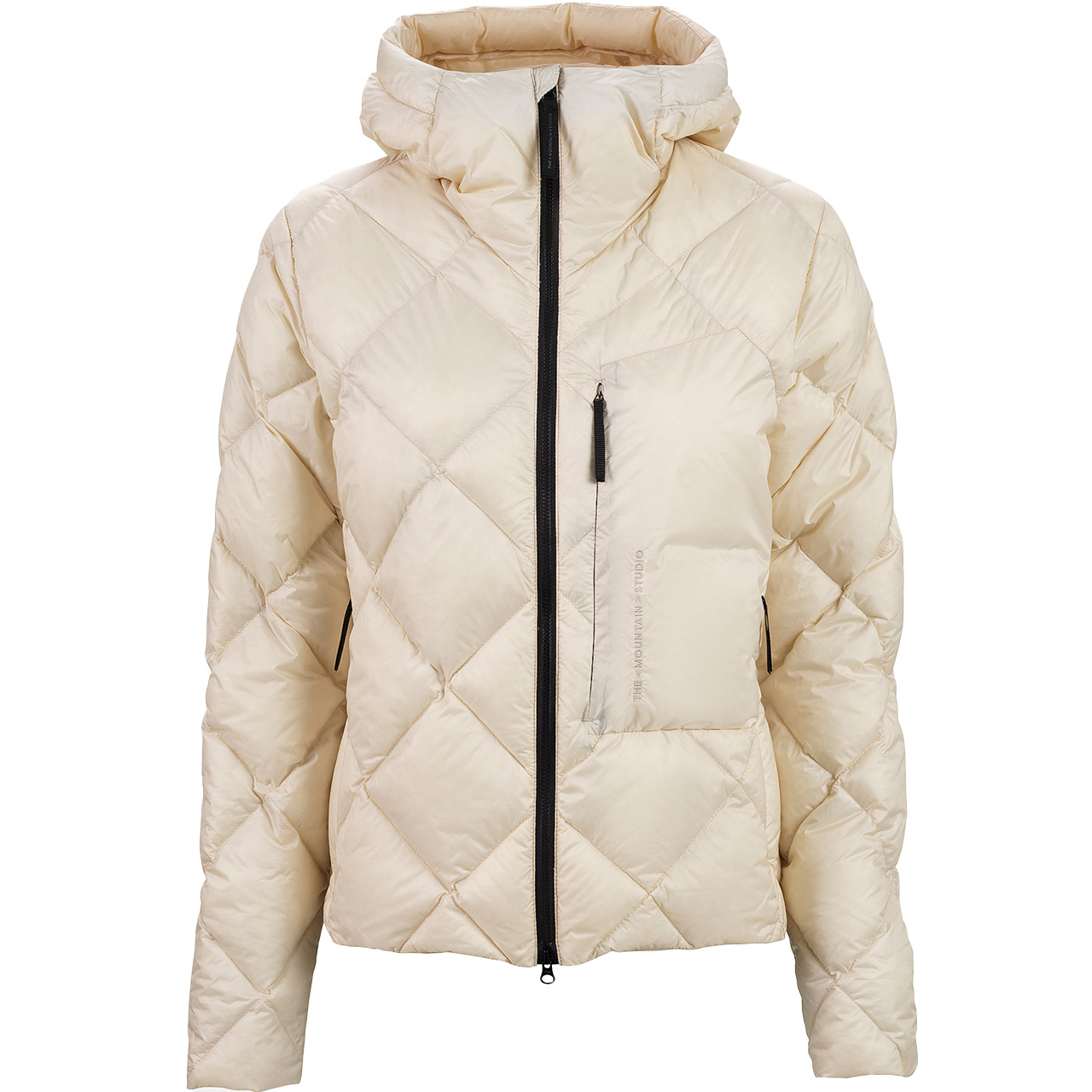 The Mountain Studio Damen Isolationsjacke D-9 WUL almond milk - M