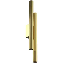 Technical Wandleuchte Calipso Aluminium Messing C082WL-24W2.7K-BS mit IP 20