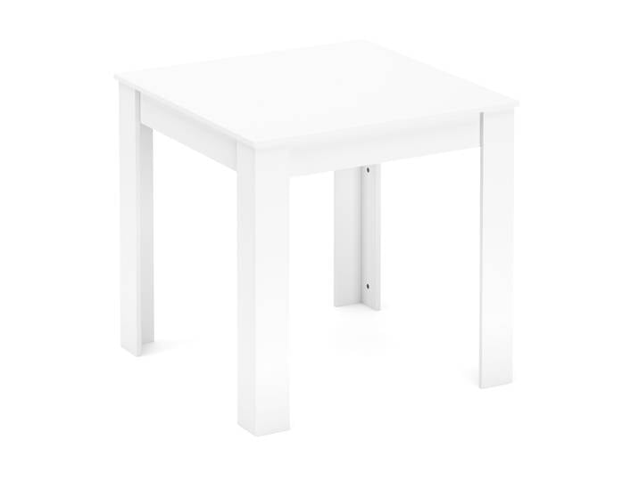 Esstisch CALEB 80 x 80 cm weiss