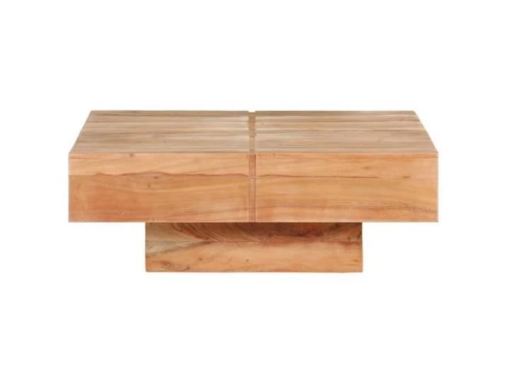 Table basse - VINGVO - Bois d'acacia massif - Rectangulaire - Contemporain - Design