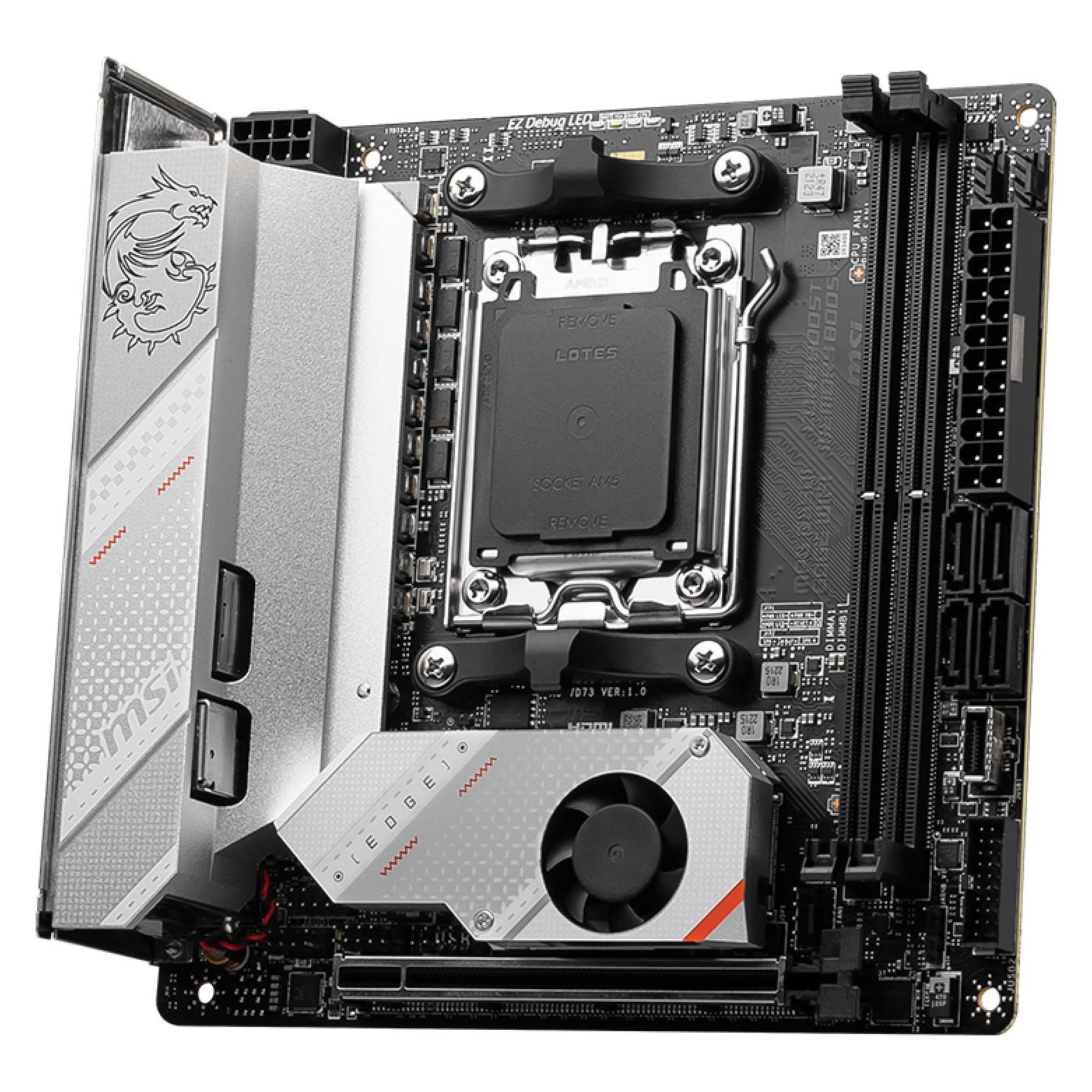 MSI MPG B650I EDGE WIFI (AM5, AMD B650, Mini-ITX) (7D73-001R)