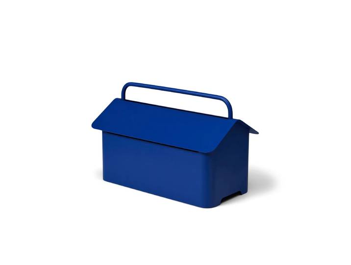 Pedestal - Cable Villa, 35,5 x 23 cm, ultra marine