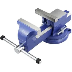 Toolcraft, Schraubstock + Zwinge, Schraubstock TO-10419708 Backenbreite: 150 mm Spann-Weite (max.): 19 (190 mm)