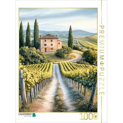 CALVENDO Puzzle Weinberge - wohin man schaut | 1000 Teile Lege-Größe 64x48cm Foto-Puzzle für glückliche Stunden