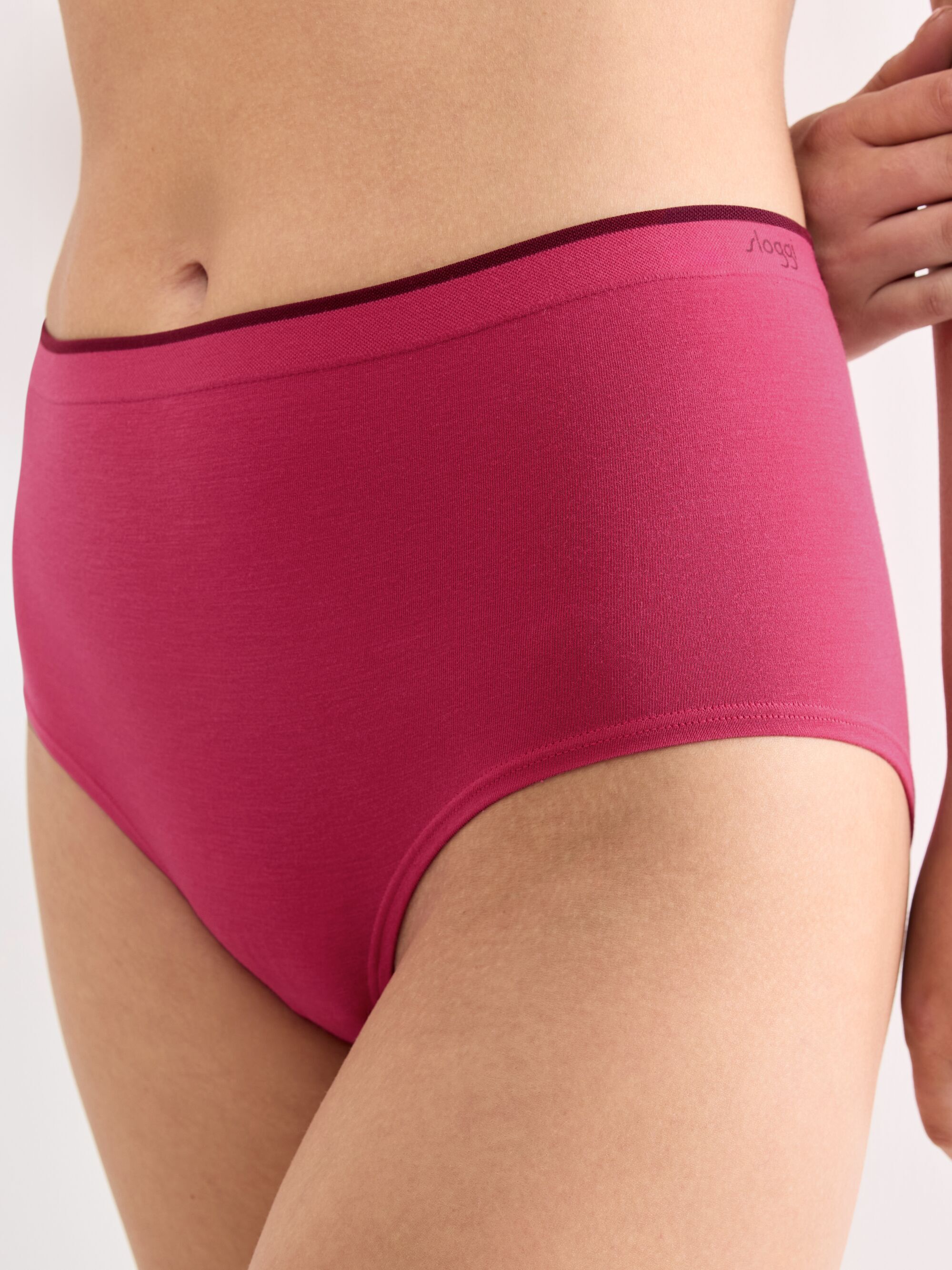 High-Waist-Slip SLOGGI "GO Sense Highwaist C2P", Damen, Gr. XL, multi, colour, Single Jersey, Obermaterial: 88% Modal, 12% Elasthan, Unterhosen High-Waist-Slip, Santoni Rundstrick multi, colour XL