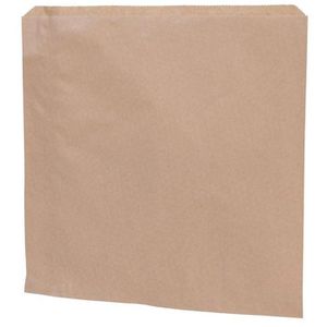 Biozoyg Flachbeutel 245 x 250mm, braun, Papier, 1000 Stück