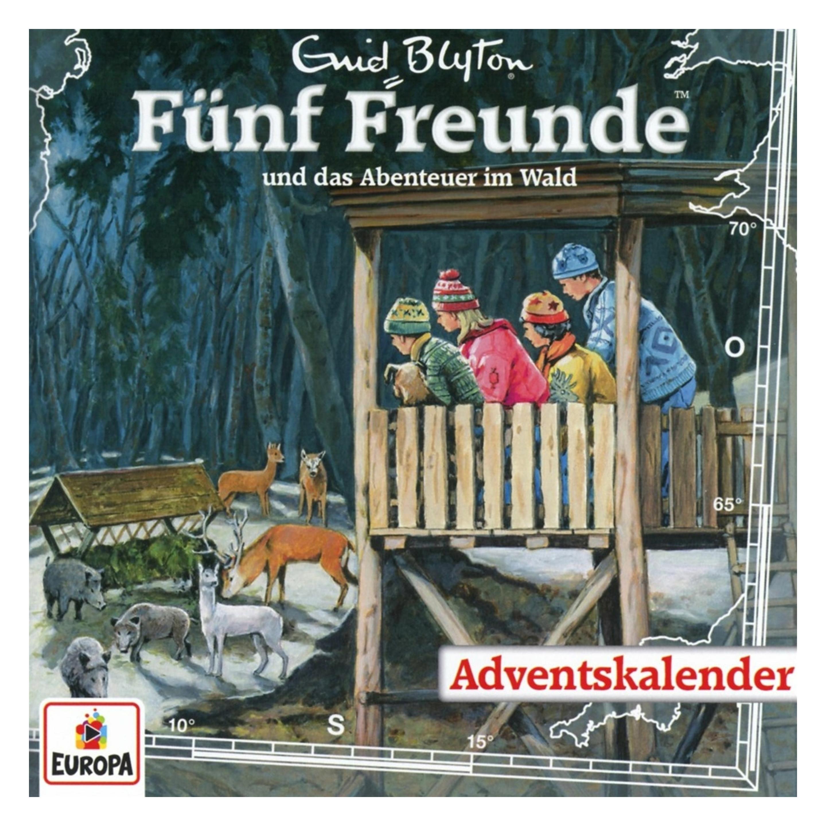 Europa Fünf Freunde Adventskalender - und das Abenteuer im Wald (24 Türchen) (58710502)