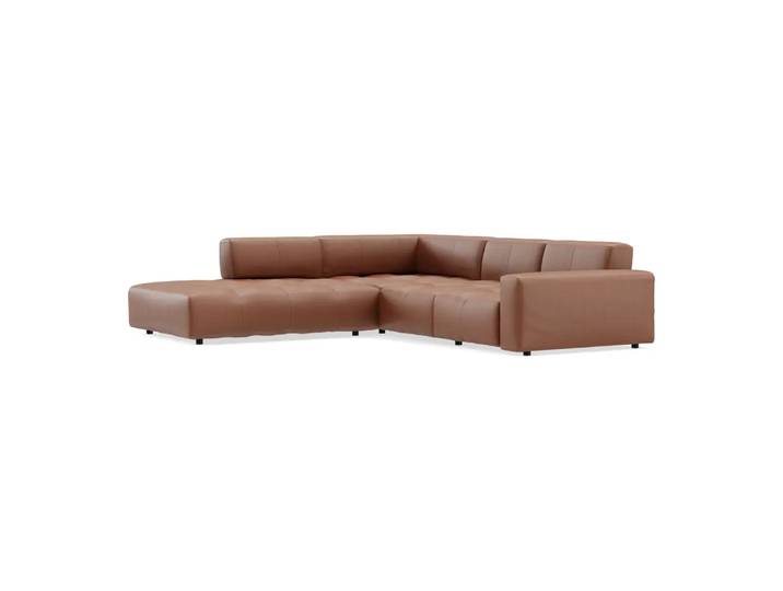 Ecksofa Pensacola 2.0, Edition, kat. j, mercury brandy, Leder