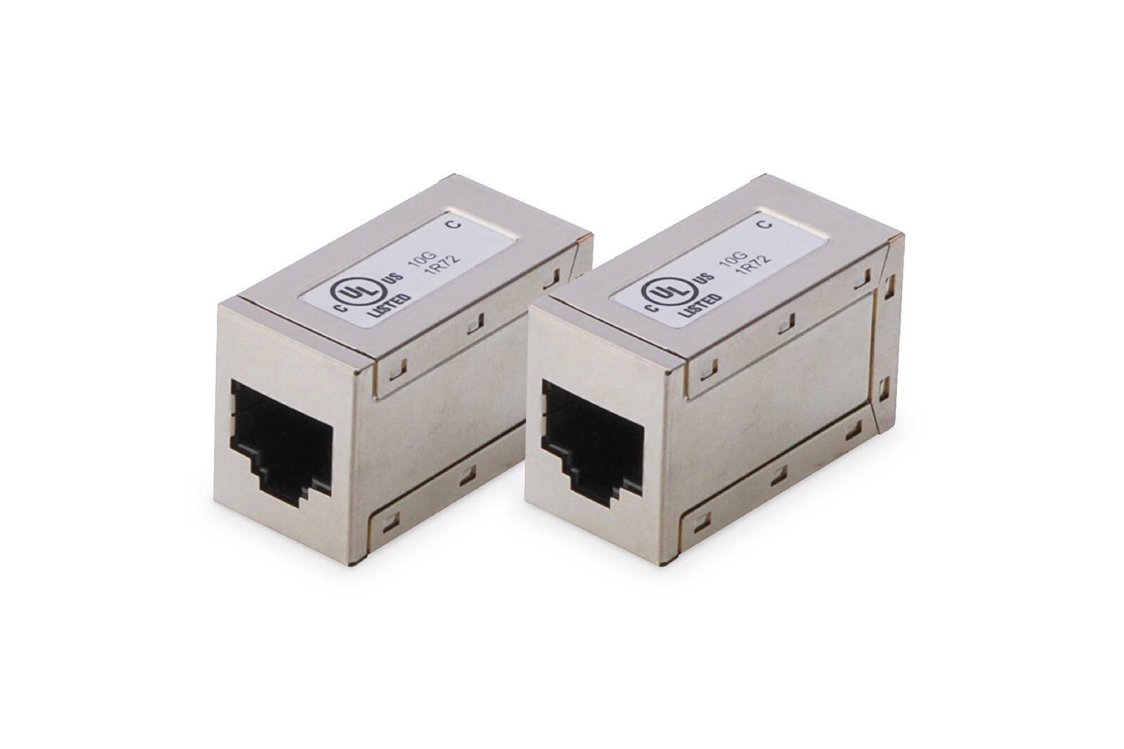 Digitus CAT 6, modulare Kupplung, geschirmt - 2 Stk. AT-AG-8-8-C6S-2