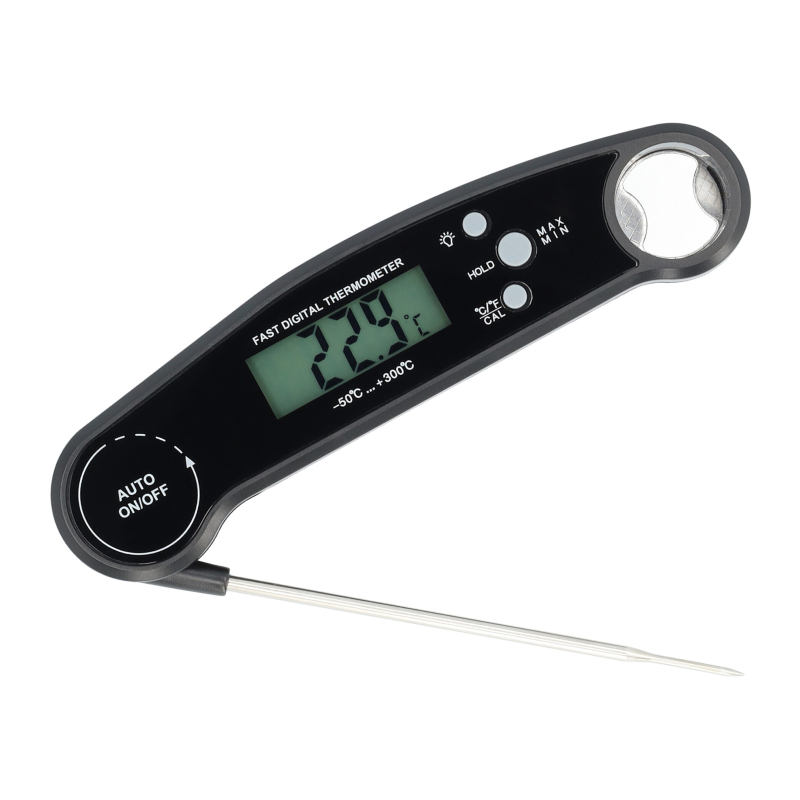 Krumble Vlees en Kerntemperatuurmeter - Zwart