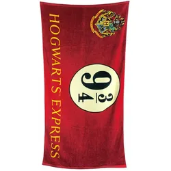 Groovy, Strandtuch, Harry Potter - Towel - Hogwarts Express 9 3/4 /Merch (150 x 75 cm)