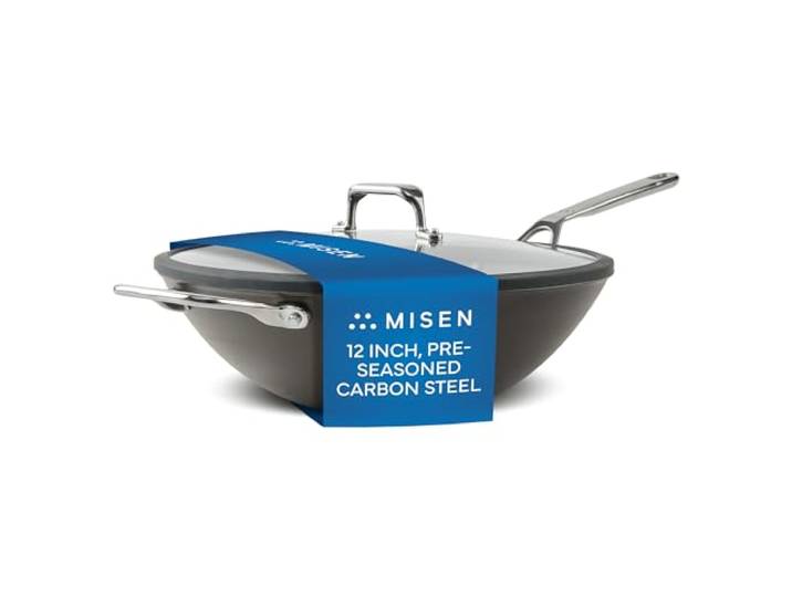 Misen Wok aus Karbonstahl, 30,5 cm