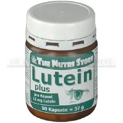 LUTEIN 12 mg plus Zeaxanthin Heidelbeer Kapseln 90 St