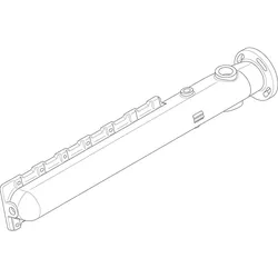 Vor- / Rücklaufrohr CLA-1 5 Glieder - 8738804662