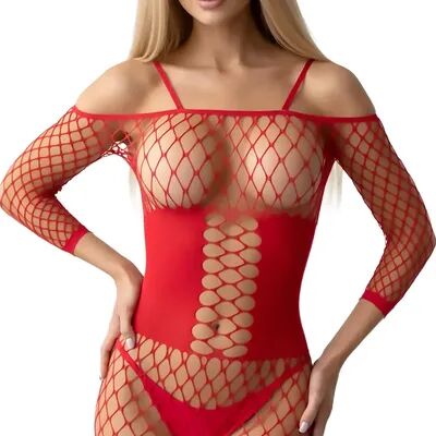 Elegant Moments Be Savage Intimate Lingerie Alluring Fishnet Bodystocking