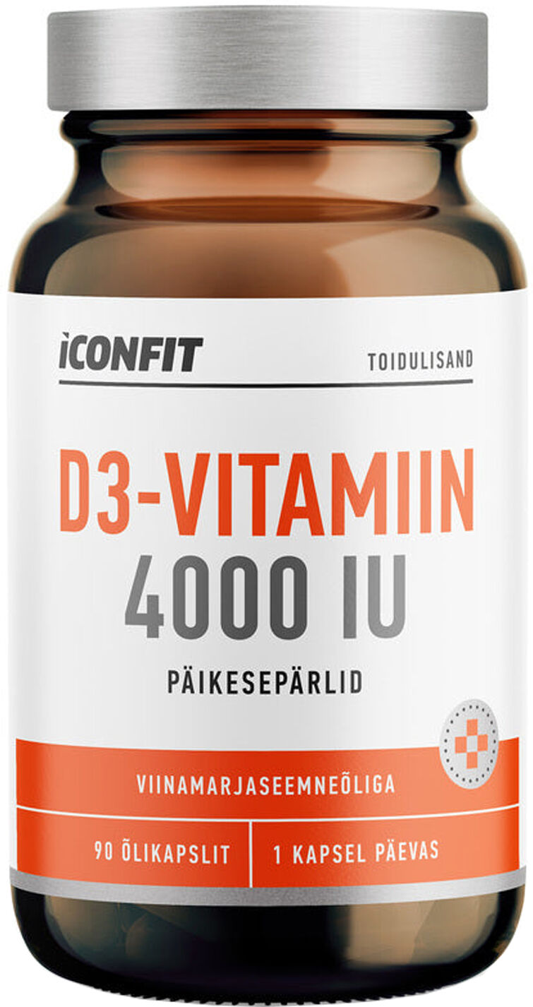 ICONFIT Vitamin D3 4000 IU 90pcs